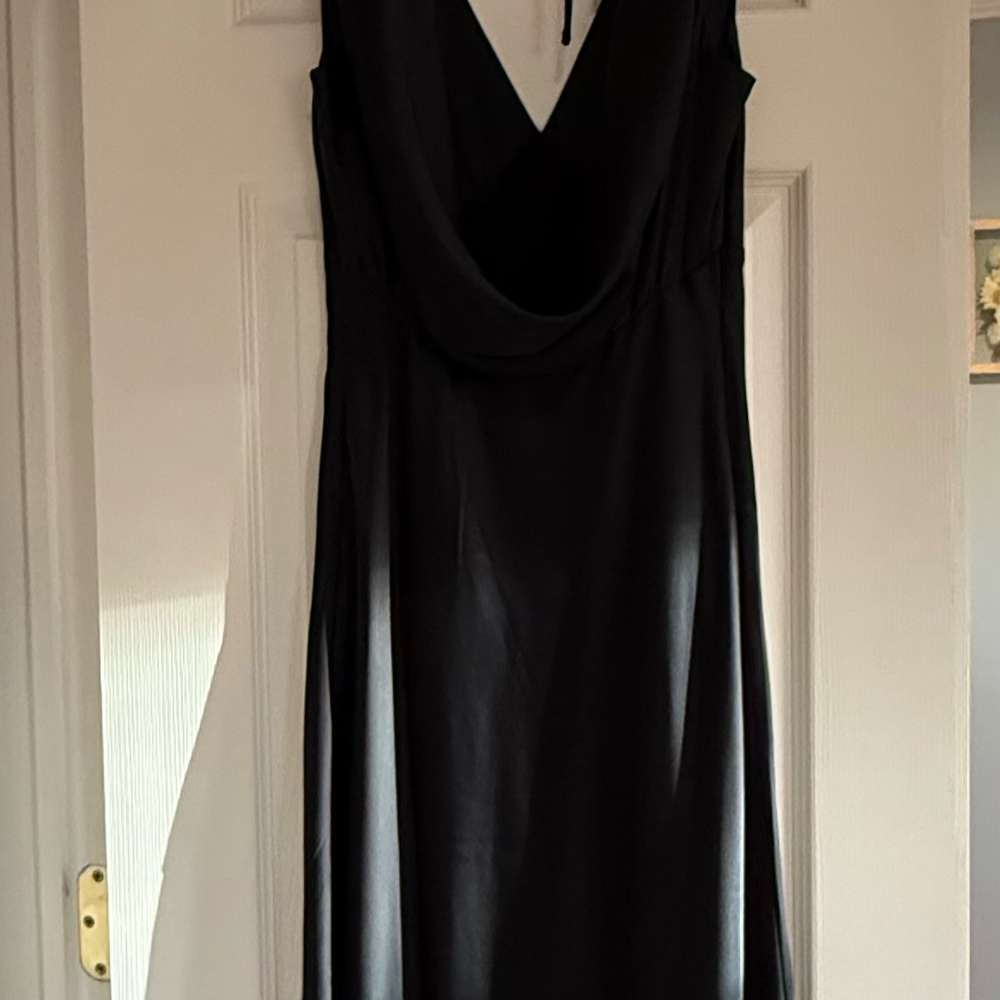 Plunge Cowl Back Maxi Dress - Picture 3 of 5